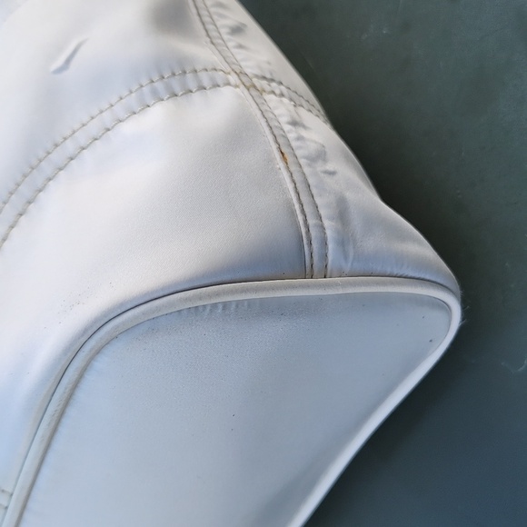 COACH Hampton Hobo Cream Satin Shoulder Bag - Picture 6 of 15